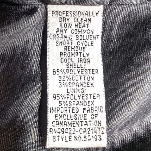 Jessica McClintock Gold Flower Strapless Dress - Picture 4 of 6